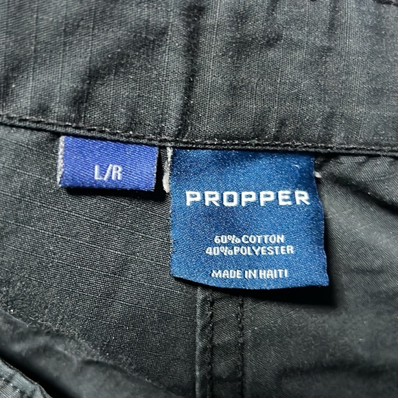 Propper Black Cargo Pants - Picture 6 of 8